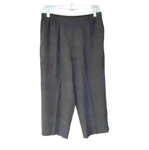 Pineapple Moon Black Silk Pants